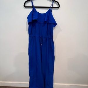 Michael Kors Royal Blue Jumpsuit - lightly used!